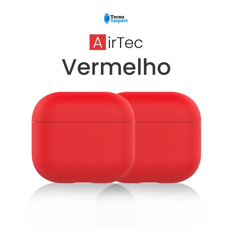 Capinha Colorida para AirTec Pro - Vermelho