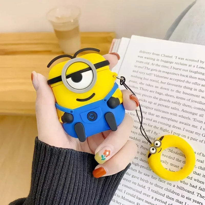 Capinha para Fone de Ouvido Minions - AirTec 1/2 / 1 olho