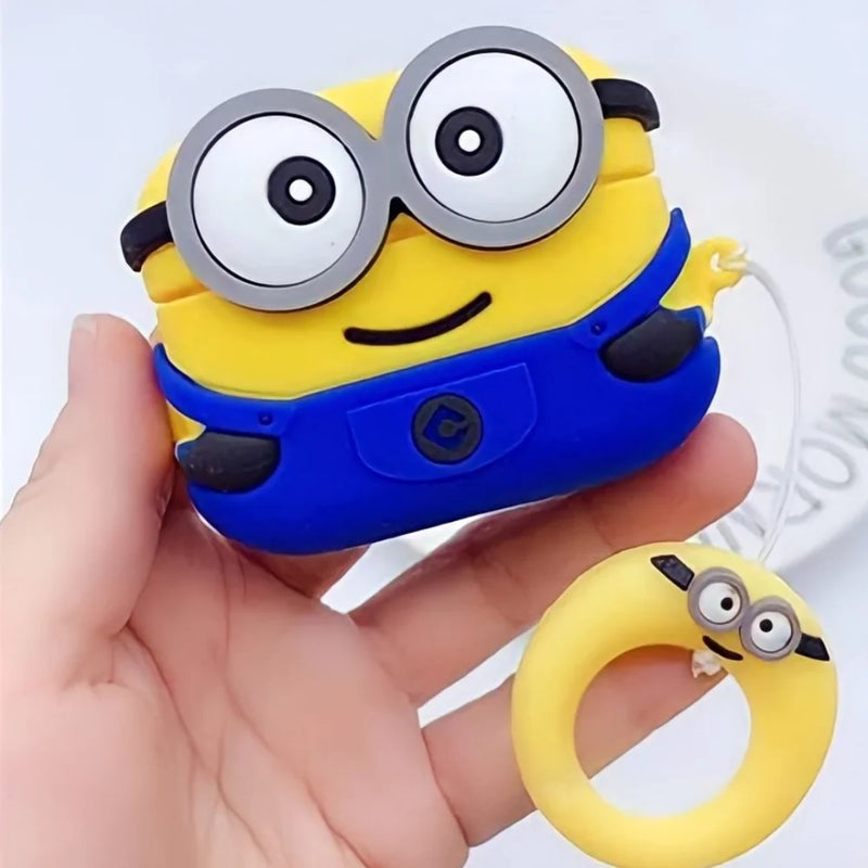 Capinha para Fone de Ouvido Minions - AirTec 3 / 2 olhos