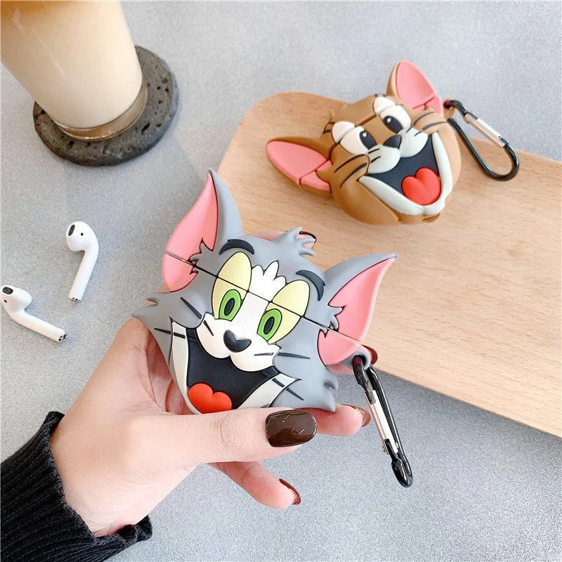 Capinha para Fone de Ouvido Tom e Jerry