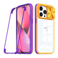 Case 360 Cover - Amarelo e Roxo / iPhone 14