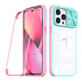 Case 360 Cover - Azul e Rosa / iPhone 14