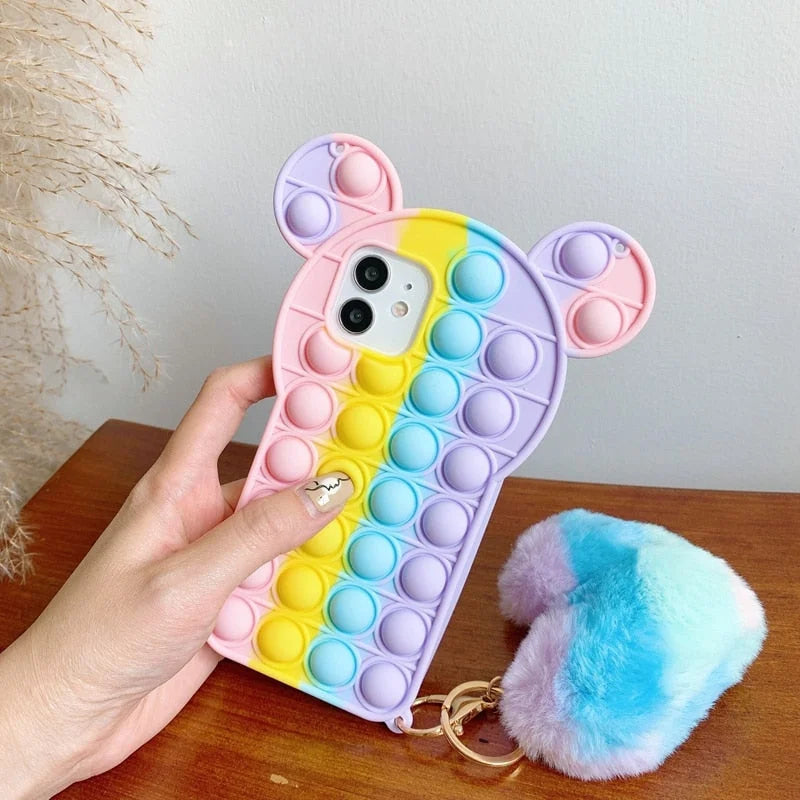 Case Bubble Bear - Linha Samsung