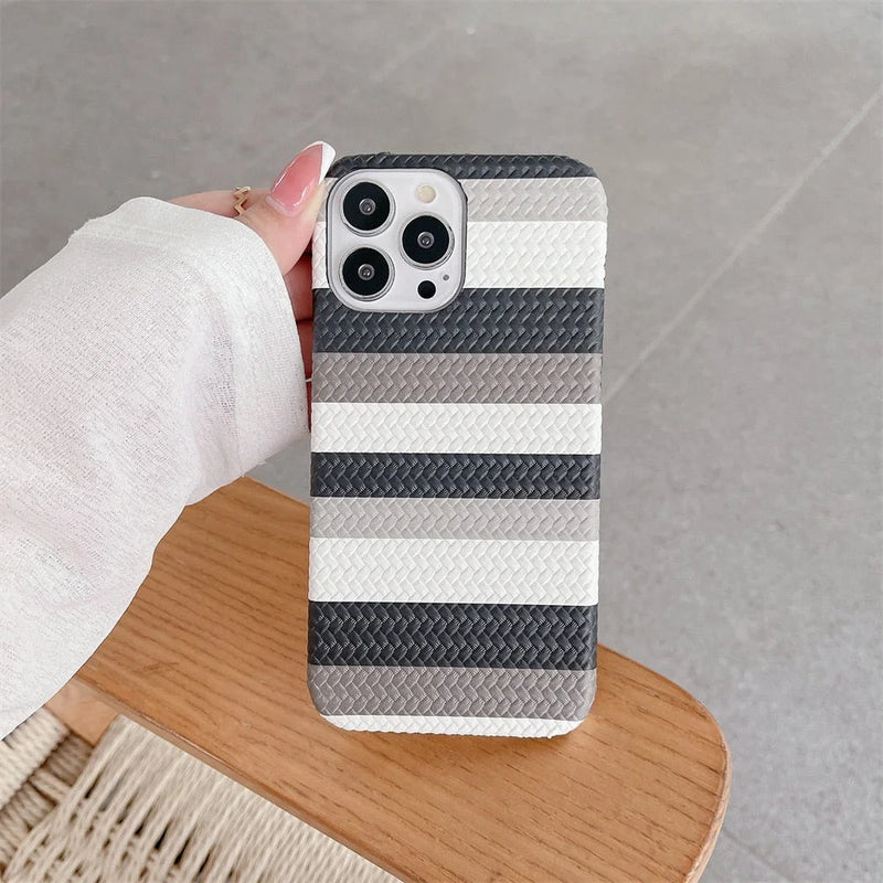 Case Candy - Preto Cinza e Branco / iPhone 14