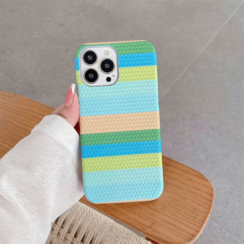 Case Candy - Verde Azul e Amarelo / iPhone 14