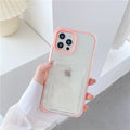 Case Card Clear - iPhone 13 Mini / Rosa Claro