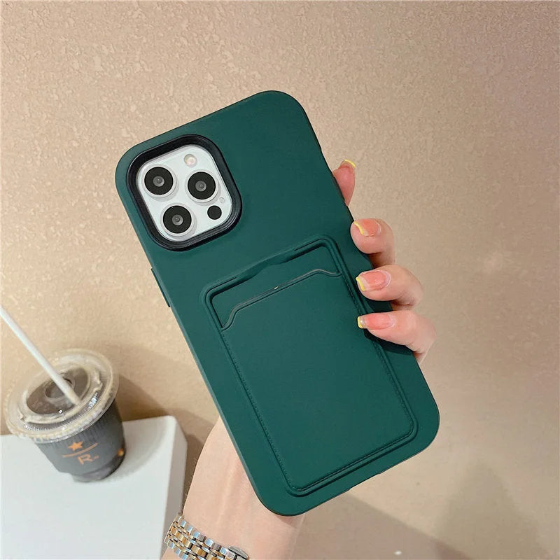 Case Card Colors - iPhone 13 e 14 / Verde