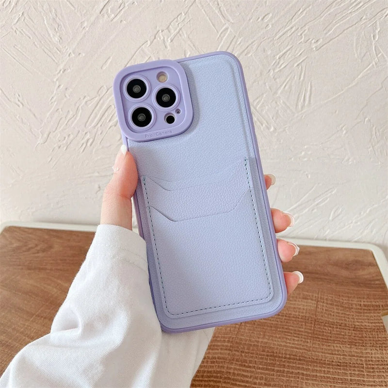 Case Card Duo - Roxo / iPhone 14