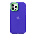 Case Clear Colors - iPhone 13 / Azul e Verde