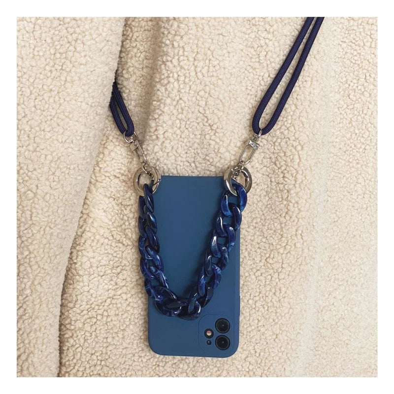 Case Crossbody - iPhone 14 / Azul