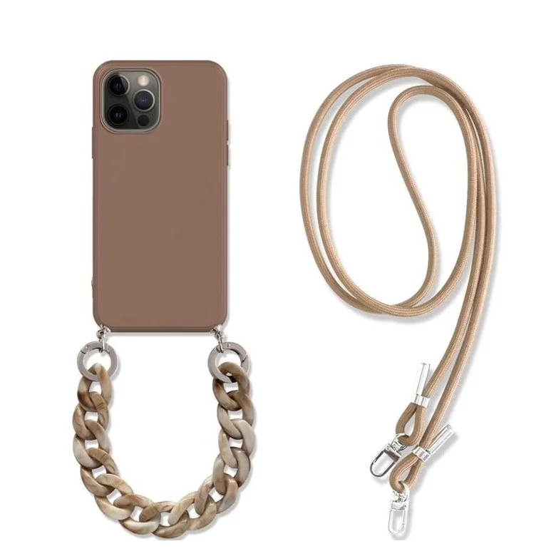 Case Crossbody - iPhone 14 / Marrom