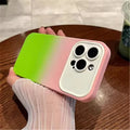 Case Double Gradient - Rosa e Verde / iPhone 14