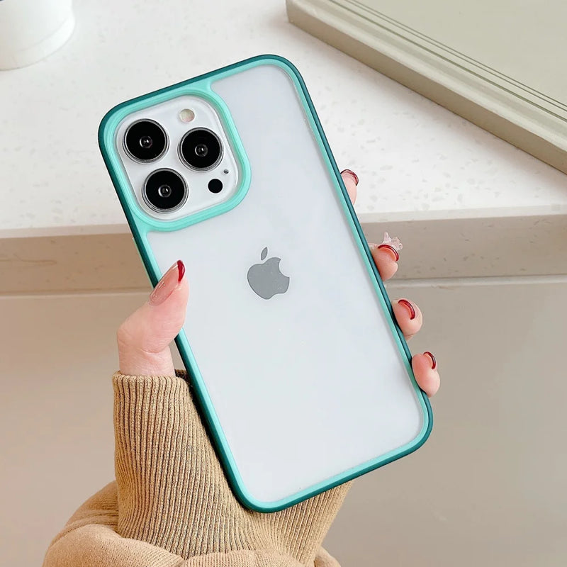 Case Duo Neon - iPhone 14 / Azul Escuro e Claro