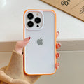 Case Duo Neon - iPhone 14 / Laranja e Branco