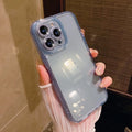 Case Glitter Lens - Azul Claro / iPhone 14