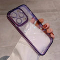 Case Glitter Lens - Roxo / iPhone 14