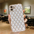 Case Golden Diamond - iPhone 7 e 8 / Branco