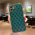 Case Golden Diamond - iPhone 7 e 8 / Verde Escuro