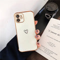 Case Heart - iPhone 7 e 8 / Branco