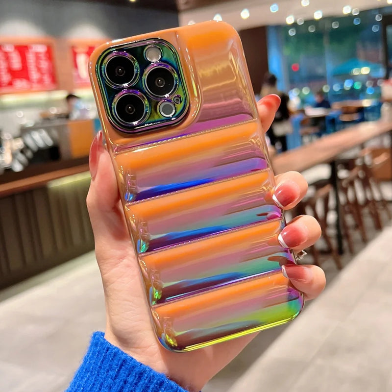 Case Holo - iPhone 13 / Laranja