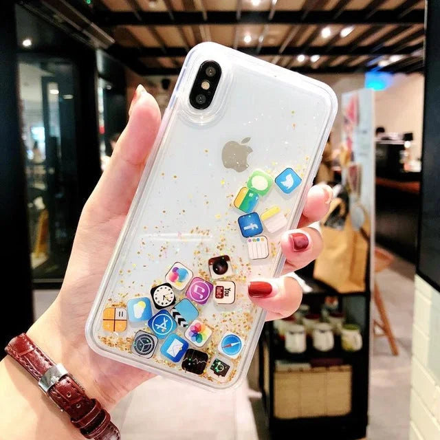 Case Icon - iPhone 14 / Dourado