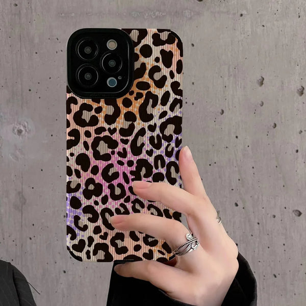 Case Leopard Colorful