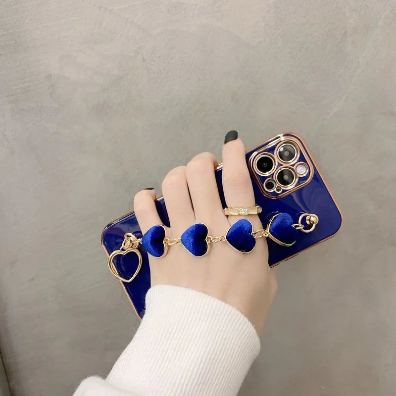 Case Love Chain - iPhone 13 Mini / Azul