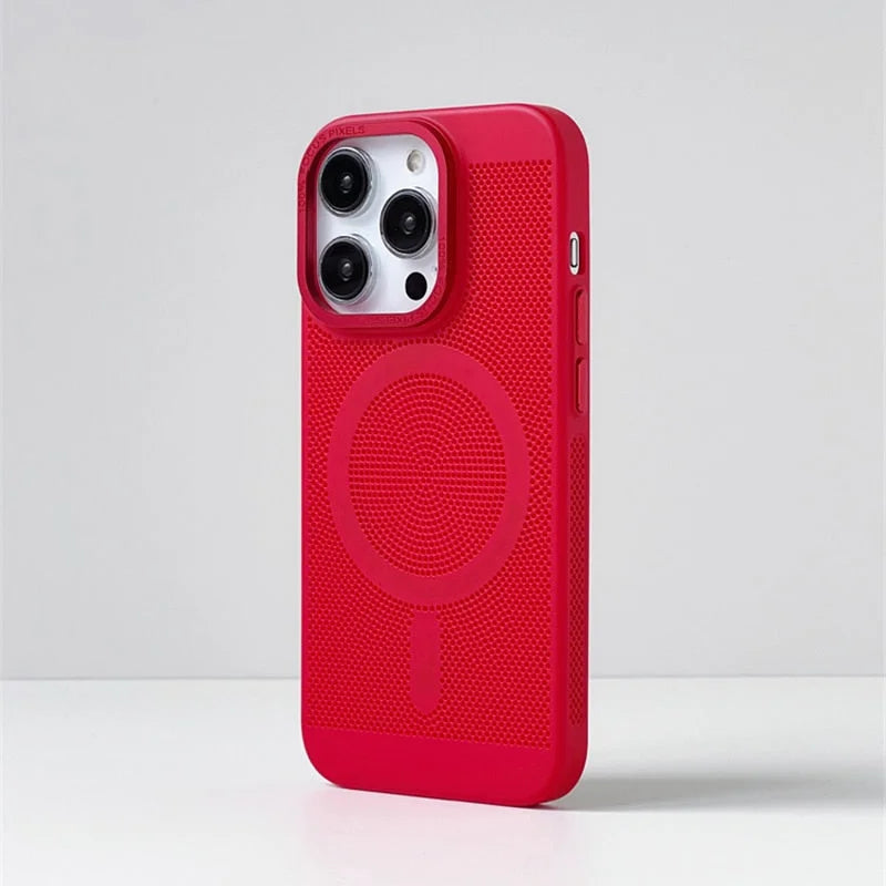 Case Mag Breathe - iPhone 14 / Vermelho