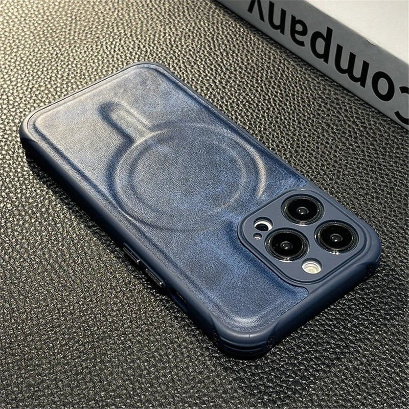 Case Mag Classic - iPhone 14 / Azul Marinho