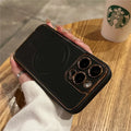 Case Mag Leather - Preto / iPhone 14