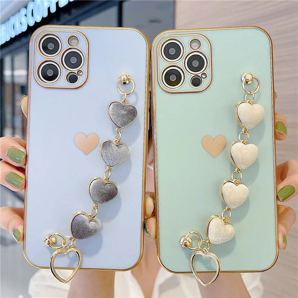 Case Matte Love Chain