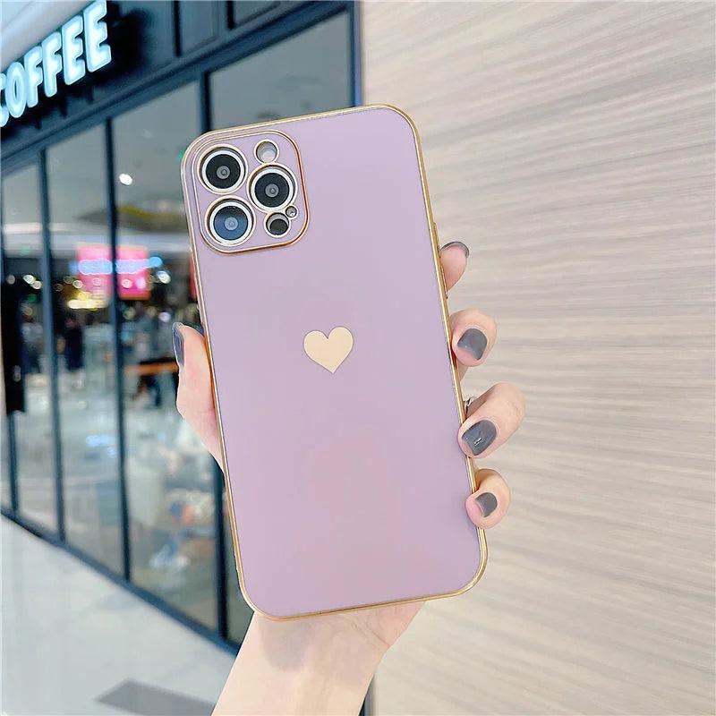 Case Matte Love - iPhone 11 / Lilás