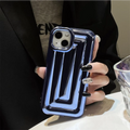 Case Metal Puffer - Azul / iPhone 14