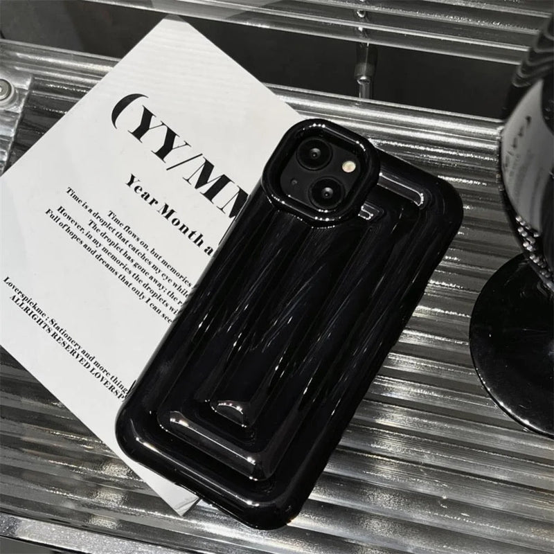 Case Metal Puffer - Preto / iPhone 14