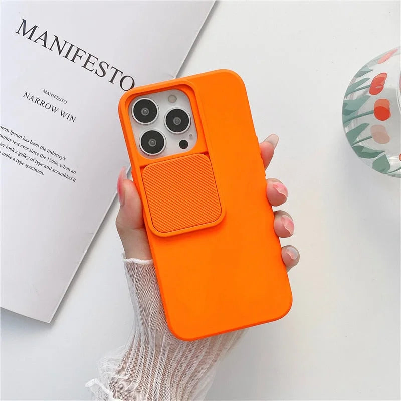 Case Pro Cover - iPhone 14 / Laranja