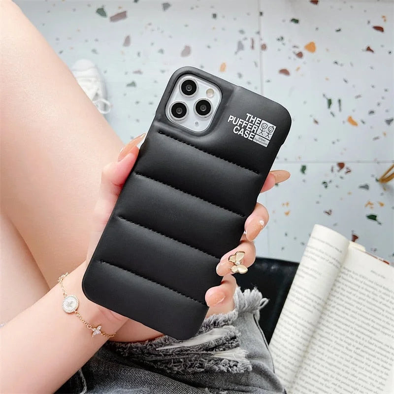 Case Puff - iPhone 7, 8 e SE 2020 / Preto