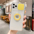 Case Ring Color - iPhone 13 e 14 / Amarelo
