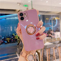 Case Ring - iPhone 13 e 14 / Rosa