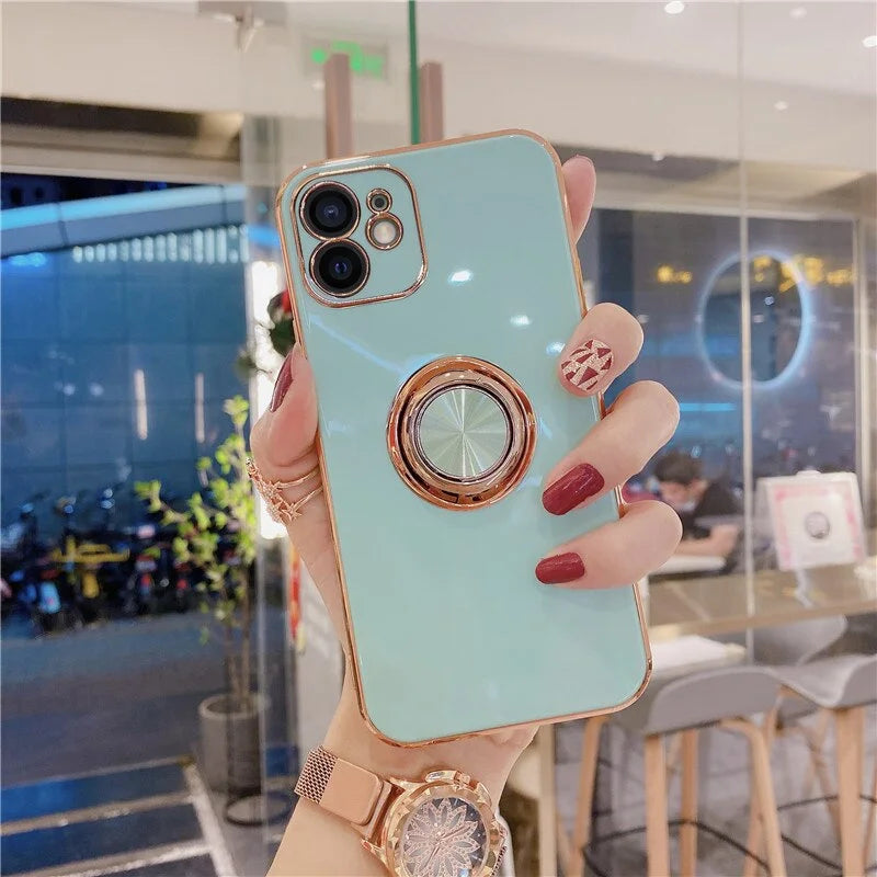 Case Ring - iPhone 7 e 8 / Azul Claro