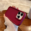 Case Skin Bumper - Vinho / iPhone 15