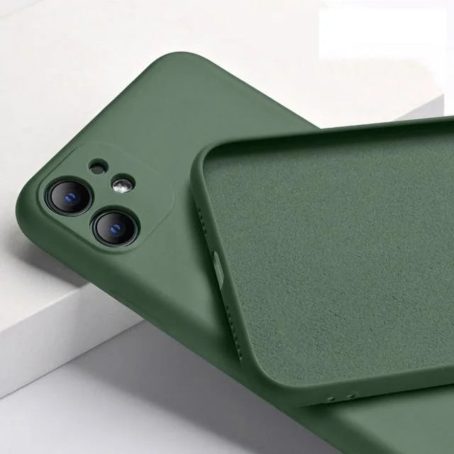 Case Skin - iPhone 13 12 Pro Max / Verde Escuro