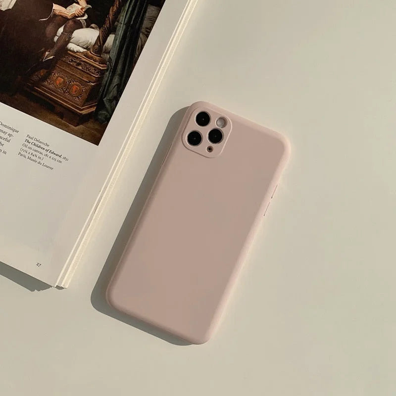 Case Skin Nude - iPhone 7, 8 e SE 2020 / Rosa