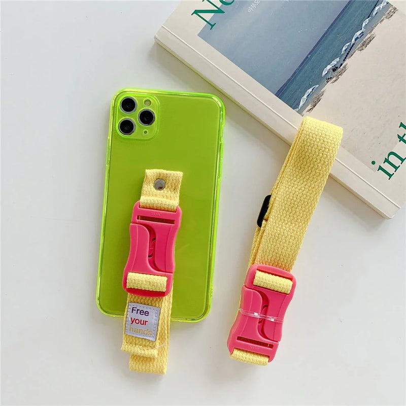 Case Summer Bits - iPhone 7, 8 e SE 2020 / Amarelo