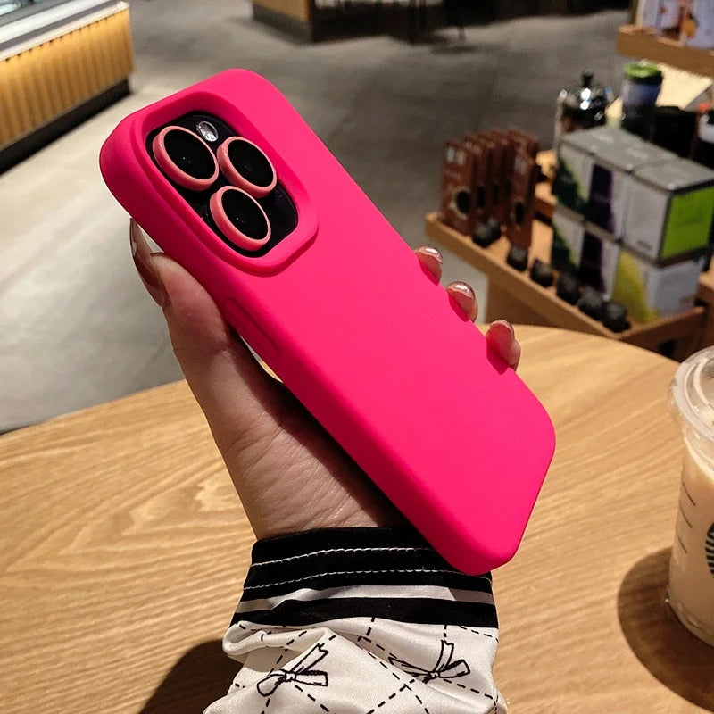 Case Summer Lens - Rosa Claro / iPhone 14