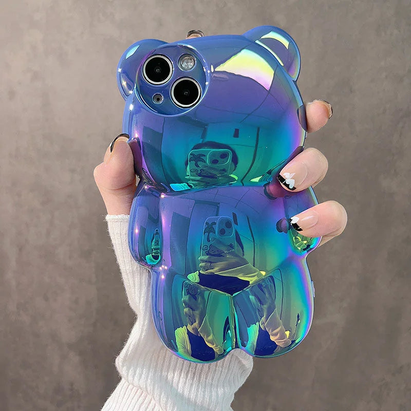 Case Teddy - Azul / iPhone 14