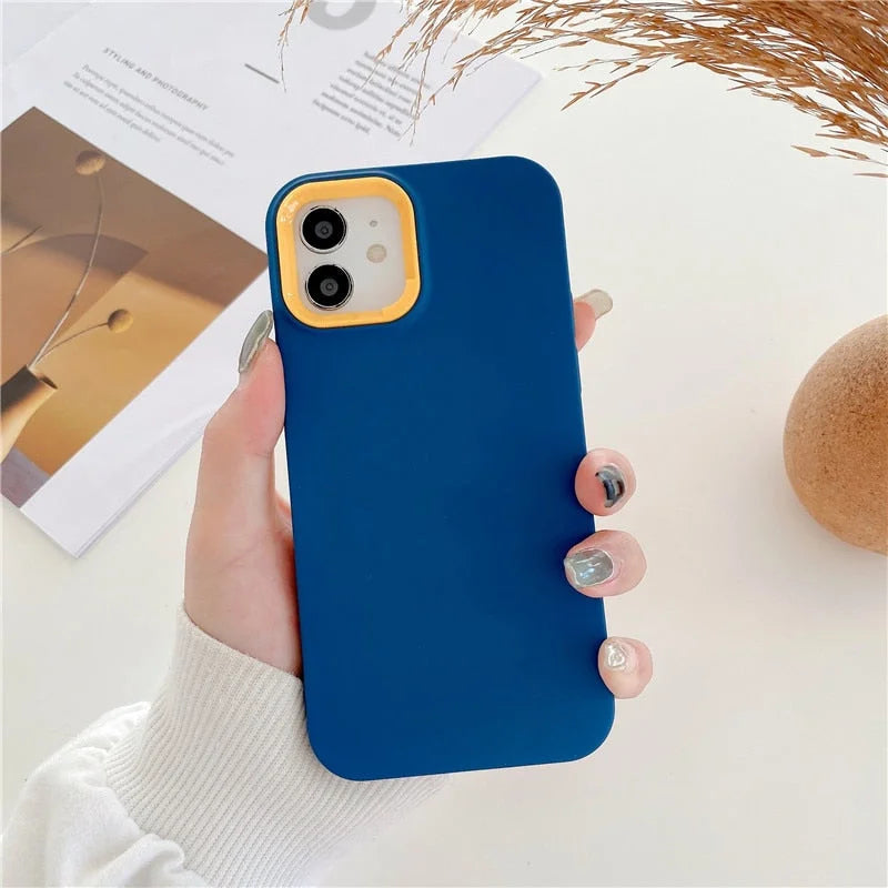 Case Twin Colors - iPhone 14 / Azul