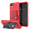 Case Wallet - Vermelho / iPhone 6 e 6s