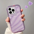 Case Wavy Bumper - Lilás / iPhone 14