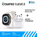 Combo AirTec 3 + Smartwatch Iwo Ultra Compre 1 e Leve 2 - Tecno Import