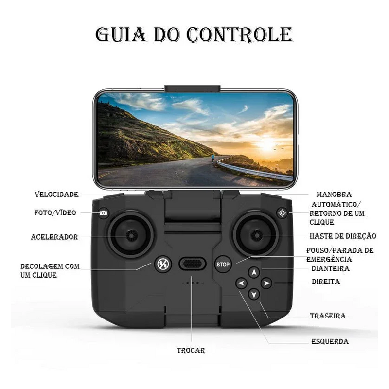 Drone l900 com Câmera de Alta Resolução 4k